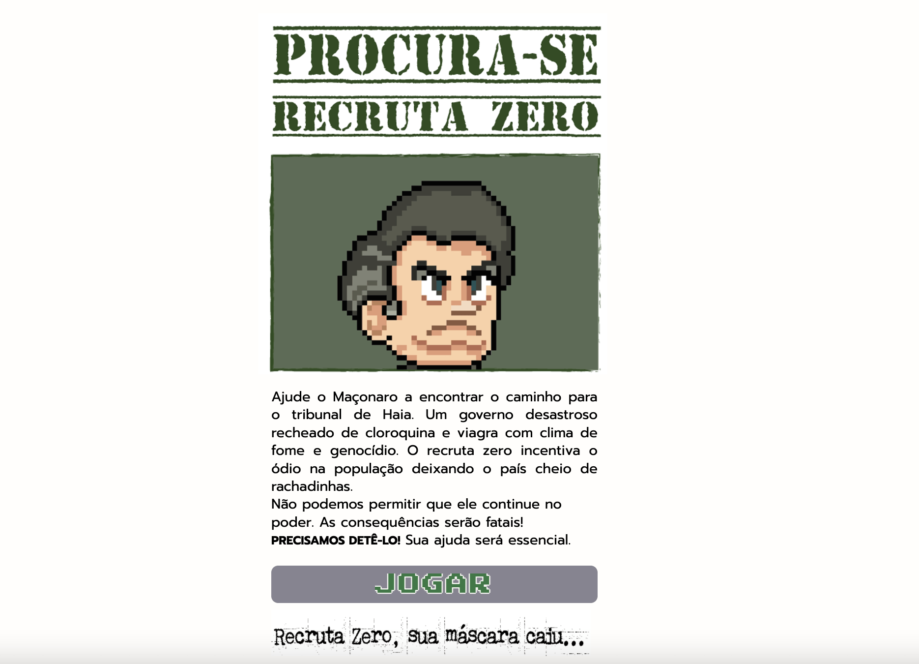 Recruta Zero - Artistas da Música nos Jogos