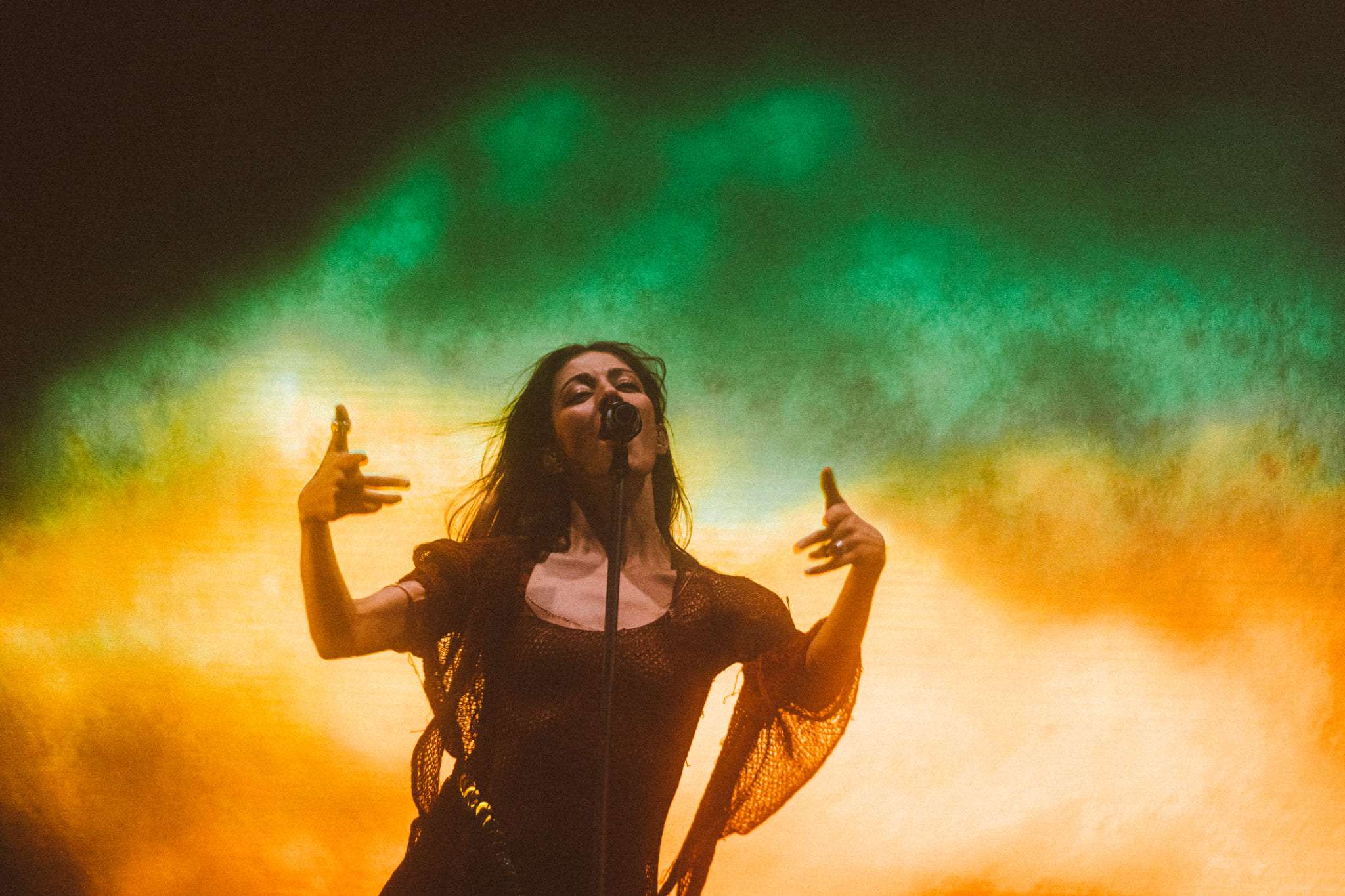 Caroline Polachek no Primavera Sound São Paulo 2022 - Foto Por Pridia