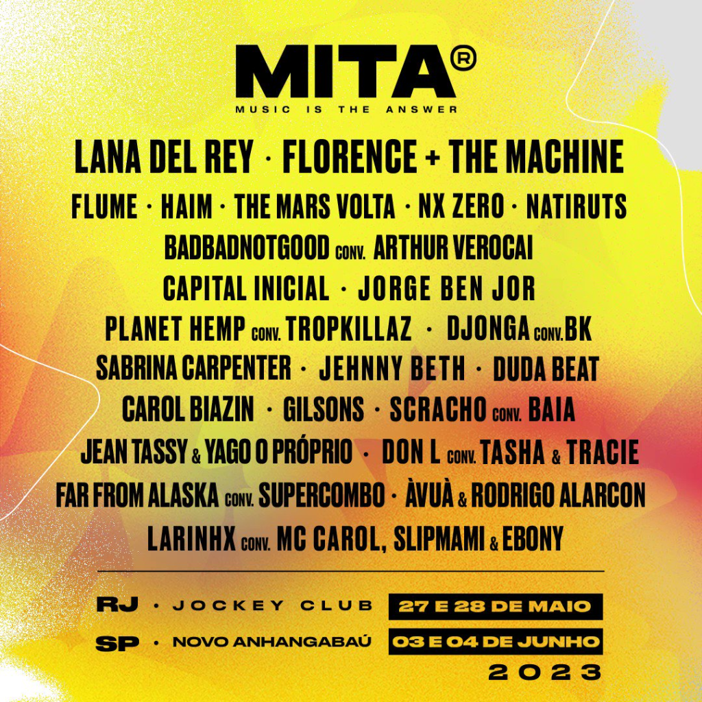 Festival MITA 2023 - line up, programação, ingressos, valores, dias