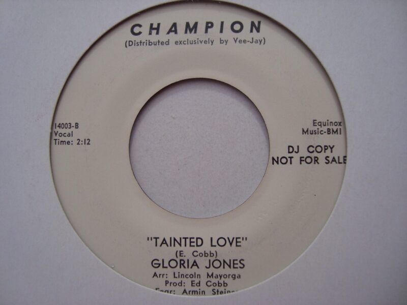 Gloria Jones Tainted Love