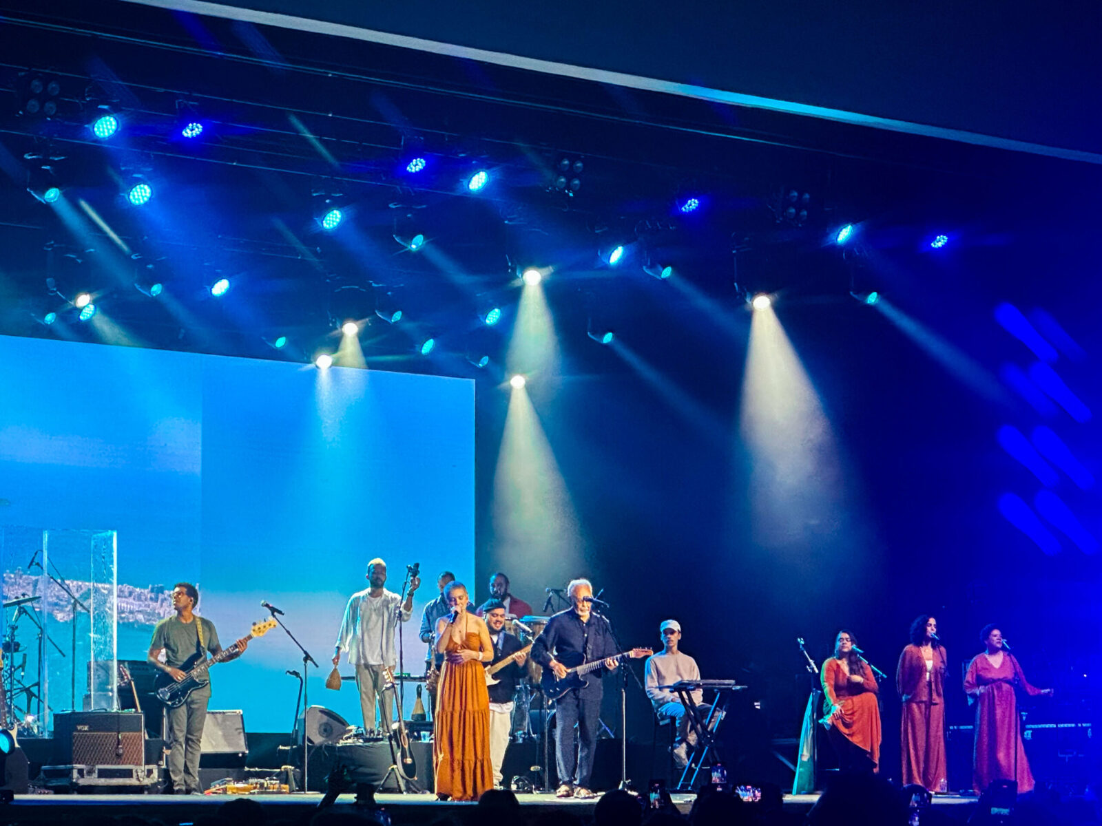 Gilberto Gil & Família no domingo (25) durante o Festival Turá - Foto Por Rafael Chioccarello