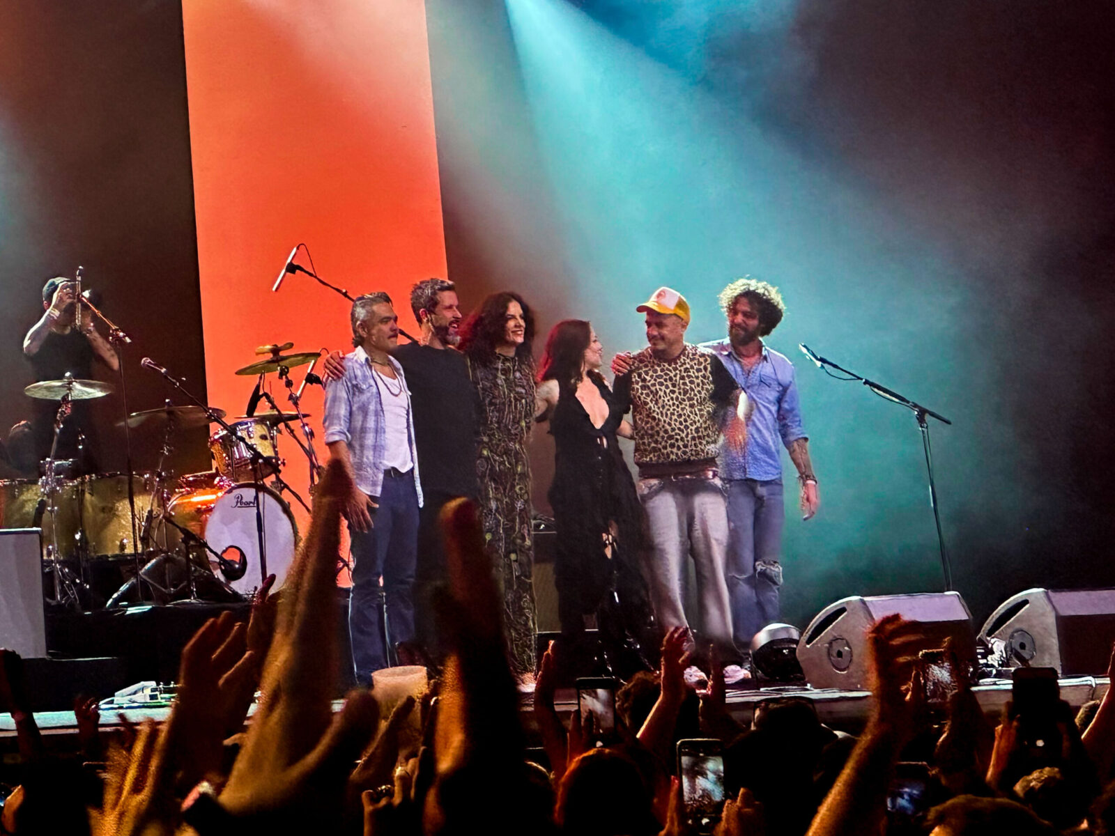 Pitty, Céu e Marcelo D2 no domingo (25) durante o Festival Turá - Foto Por Rafael Chioccarello