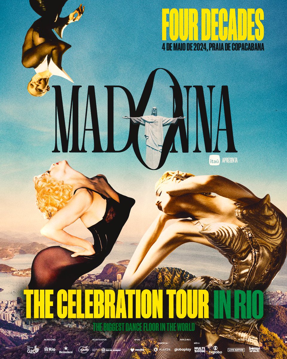 Madonna em Copacabana - Poster