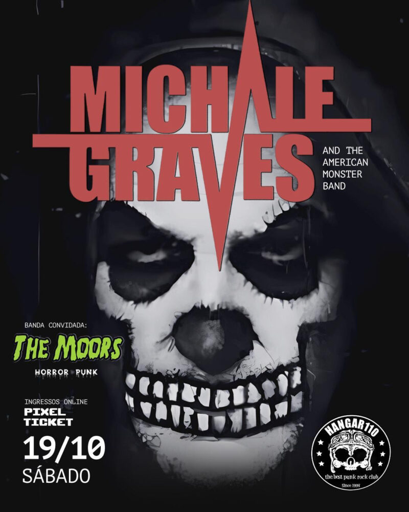 Shows internacionais de punk, hardcore e emo acontecem no Brasil nos próximos meses, confira a lista - Michale Graves