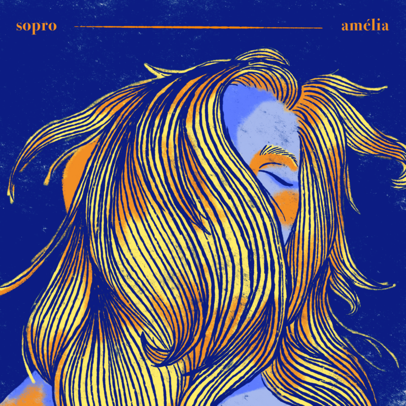 Arte de Capa de Sopro - Amélia