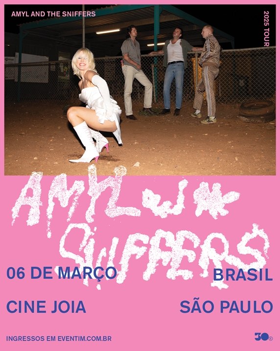 Amyl & The Sniffers anuncia show solo no Cine Joia