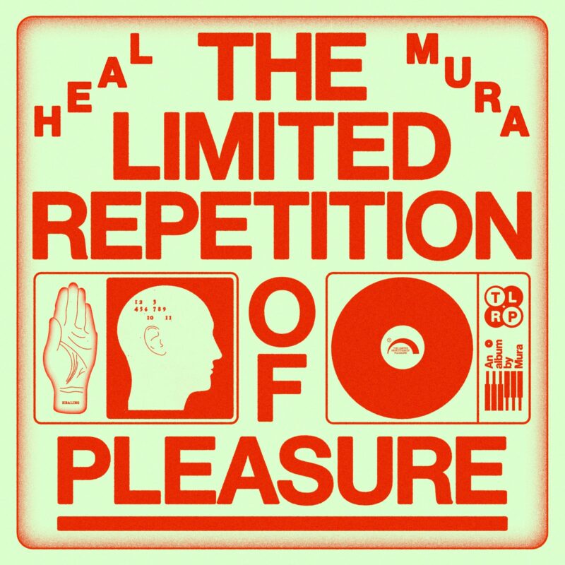 The Limited Repetition Of Pleasure - Heal Mura - Capa por Cacá Barabas e Gabriel Grossi 