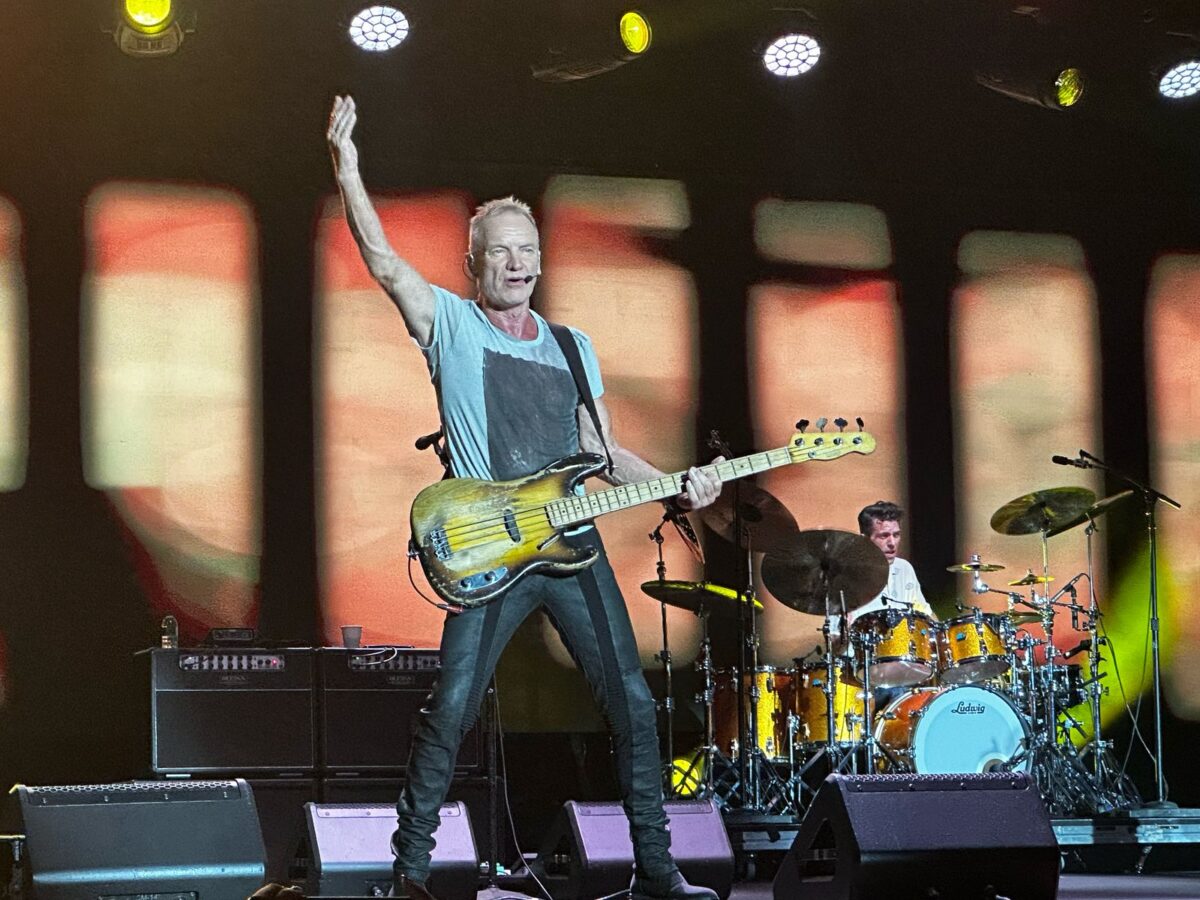 Sting no Parque Ibirapuera