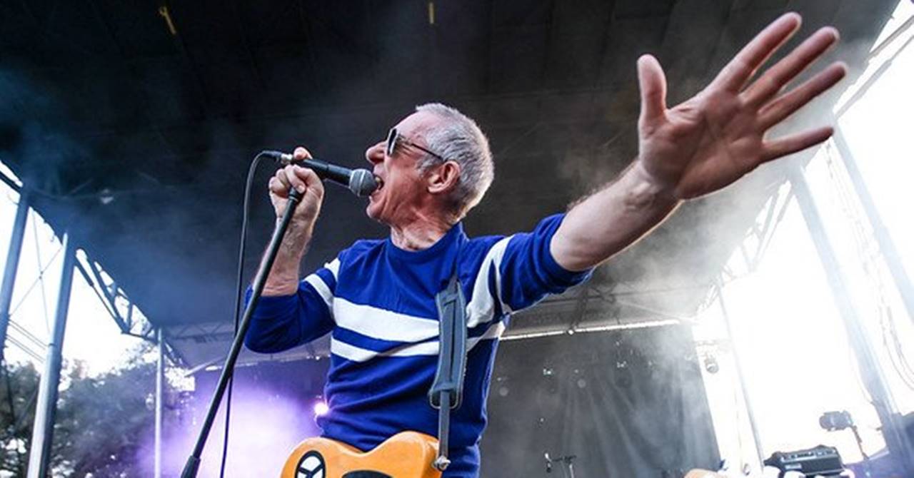 Steve Diggle, do Buzzcocks. Foto Por: Ron Lyon