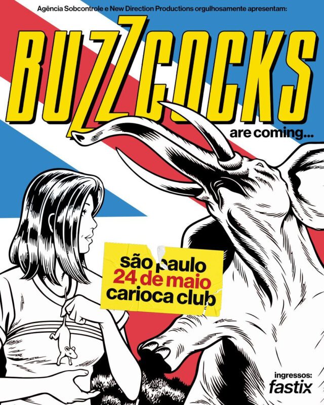 Buzzcocks are Coming - Turnê Sul Americana - São Paulo