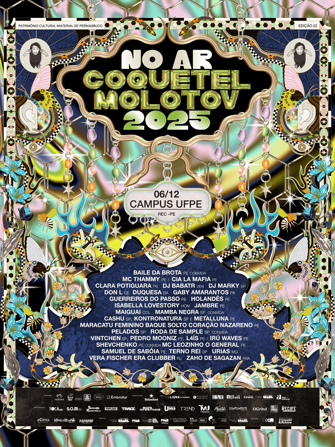 CARTAZ - No Ar Coquetel Molotov (2025)