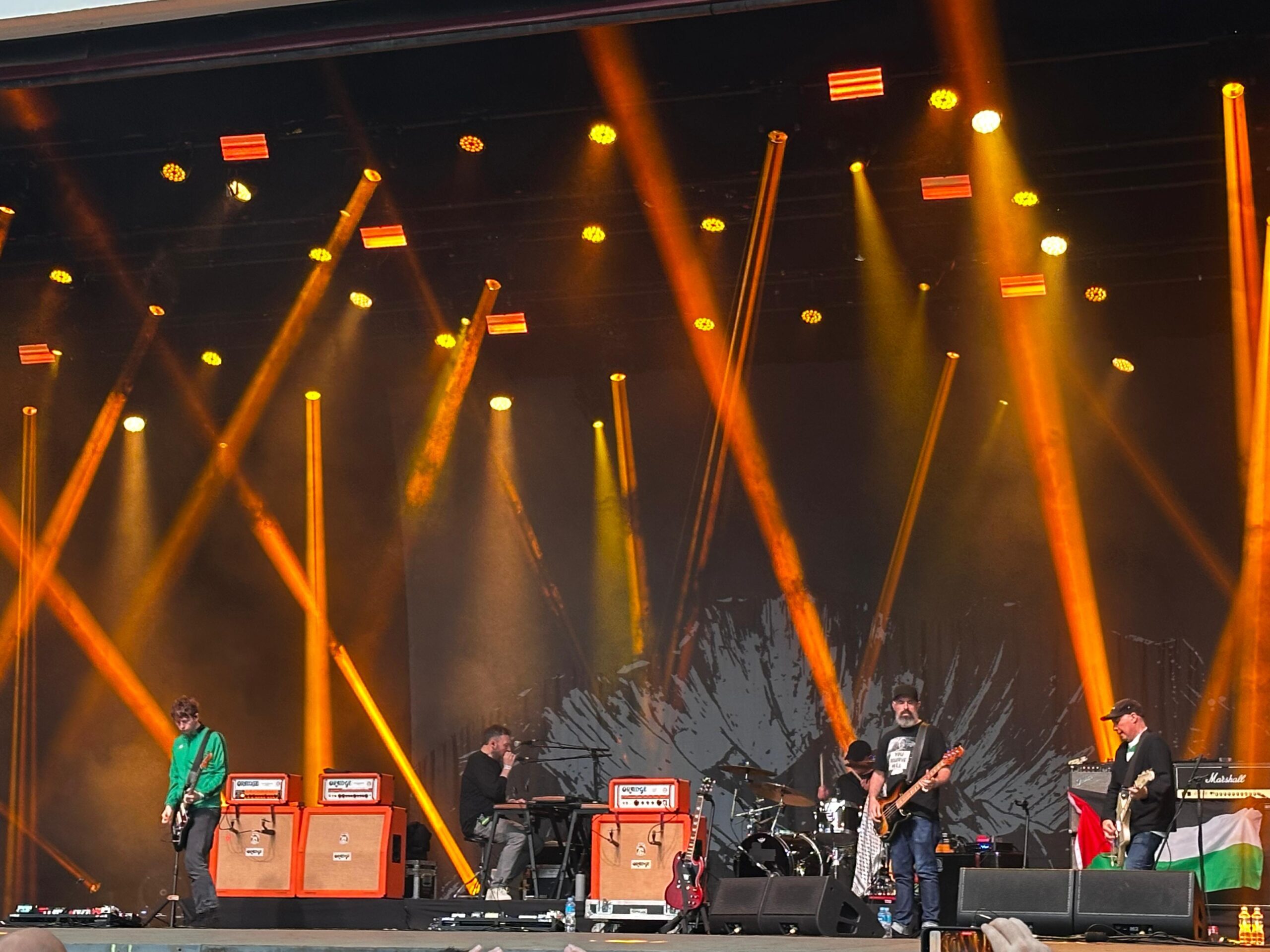 Escoceses do Mogwai durante o festival da ÍNDIGO. - Foto Por- Rafael Chioccarello (Hits Perdidos)