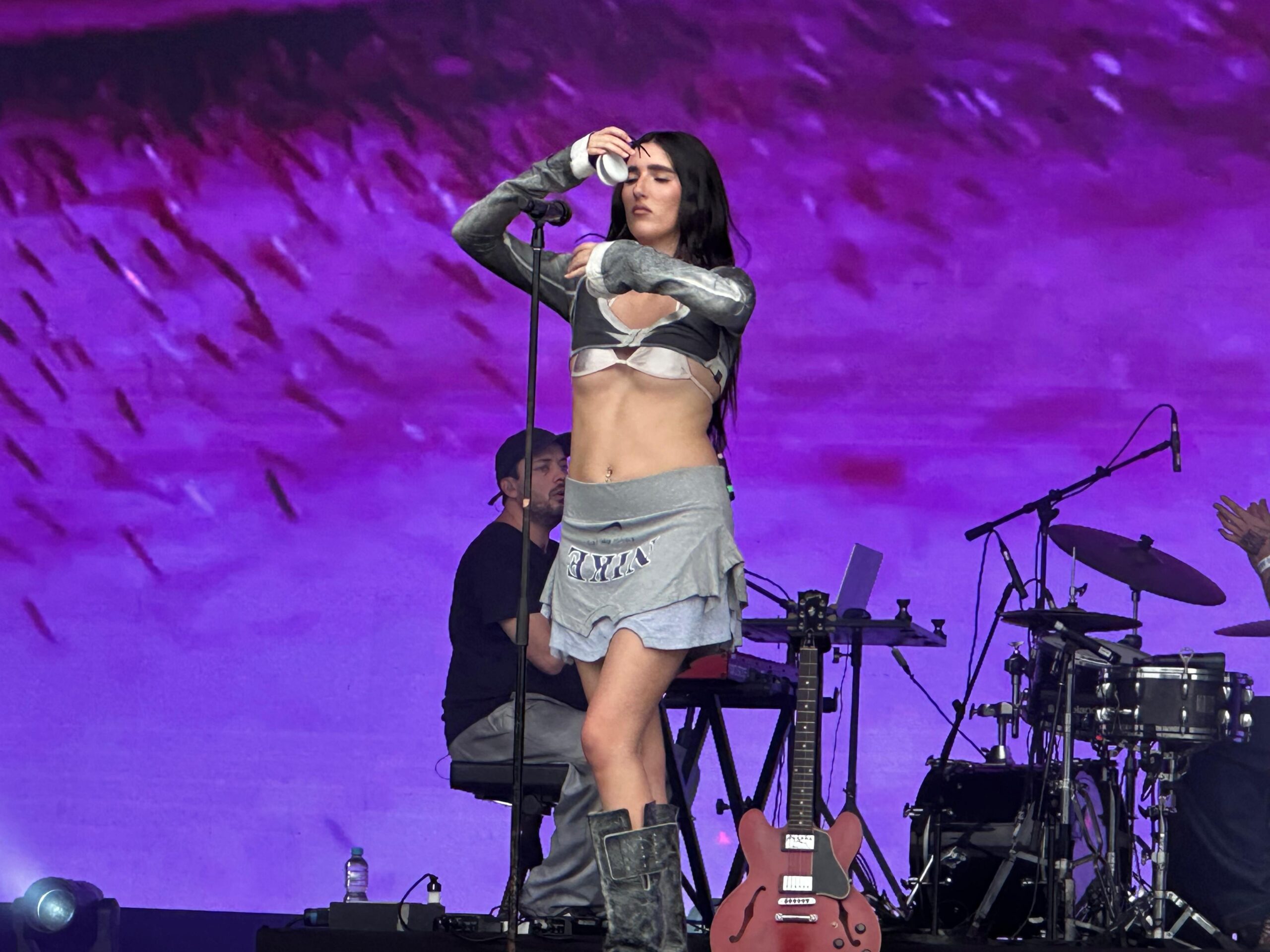 Espanhola Judeline no festival da ÍNDIGO. - Foto Por- Rafael Chioccarello (Hits Perdidos)