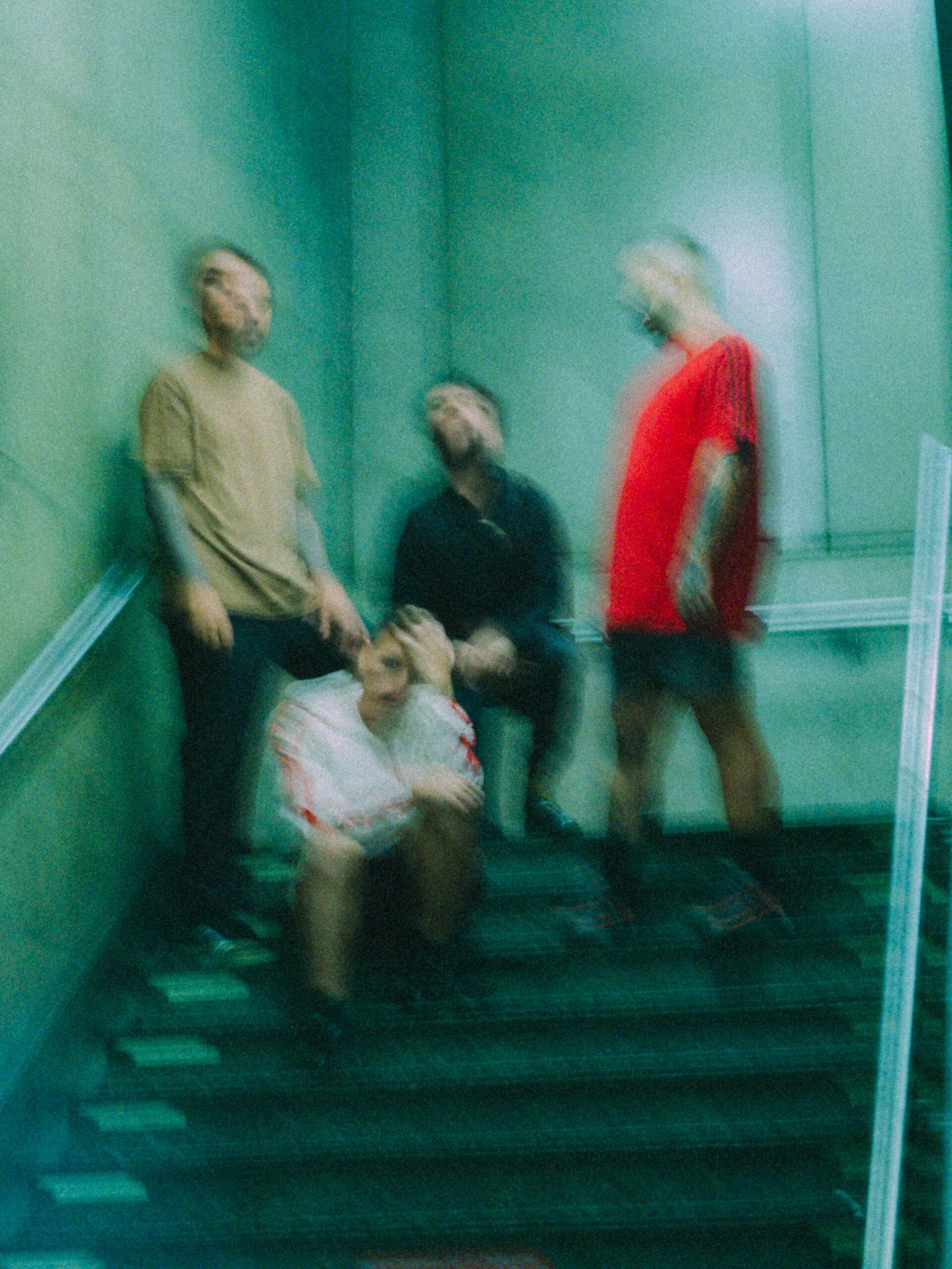 De Carne em Flor em 2025. Da esquerda para a direita: André, Eliton, Bruno e Leonardo. - Foto Por: Pedro Arantes