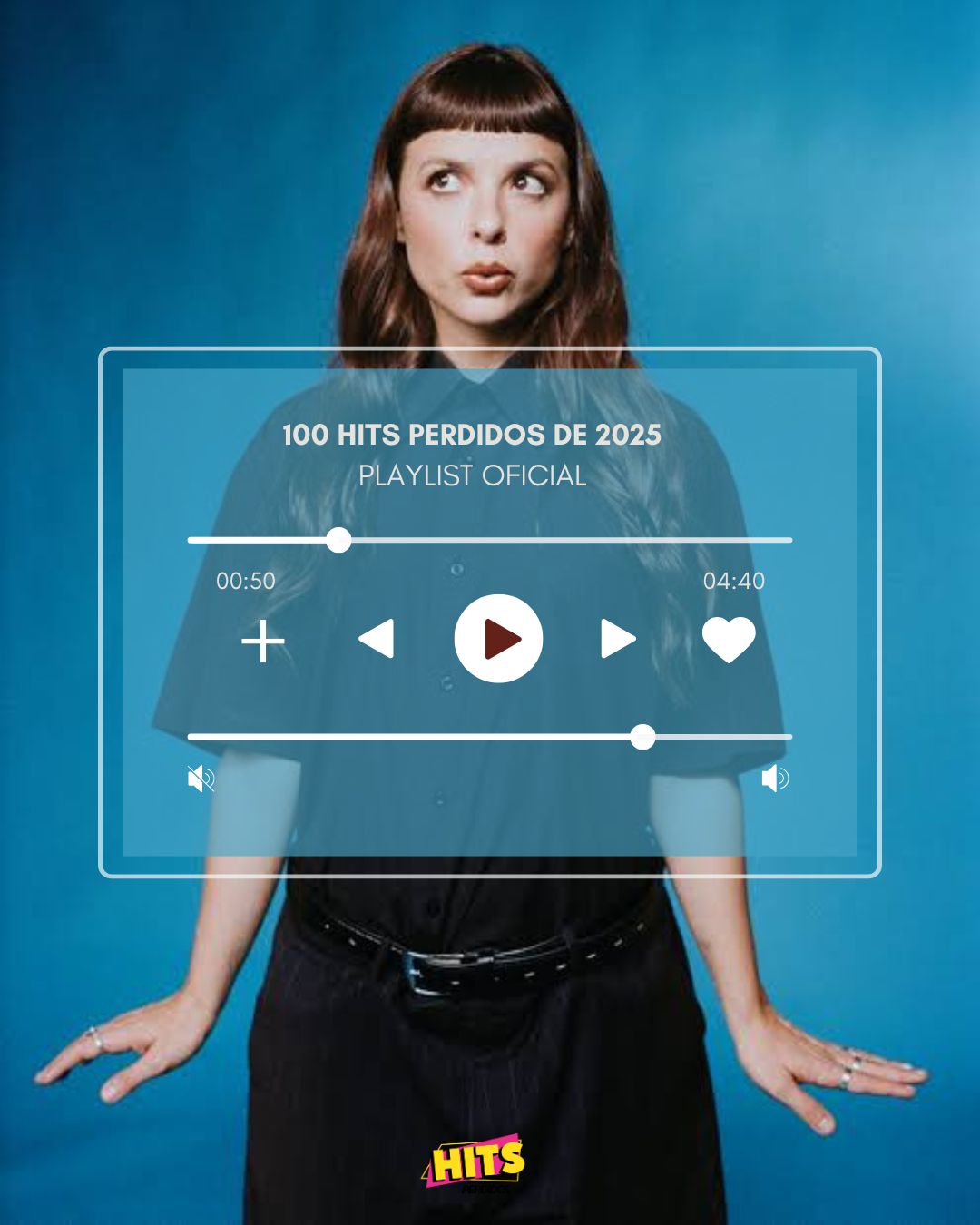 Julia Mestre - Capa - 100 Hits Perdidos de 2025