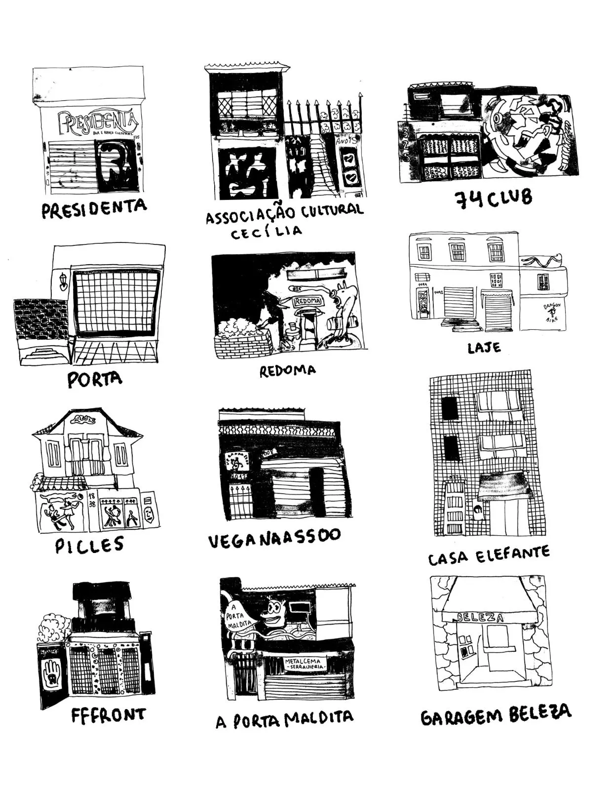 Fachada das casas de shows de São Paulo em 2026 - Mapeamento de Casas de Show