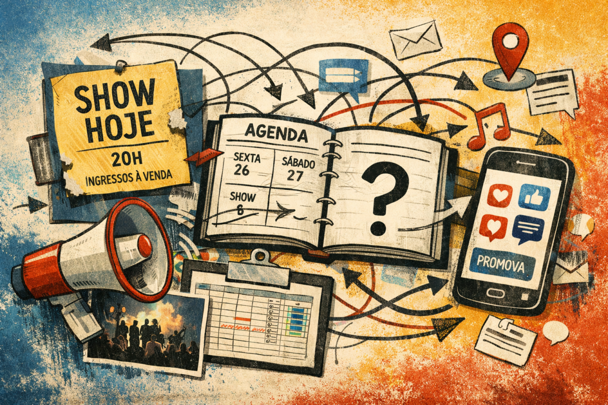 Por que divulgar shows independentes continua sendo tão difícil no Brasil?