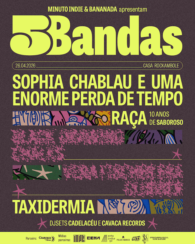 5 Bandas x Bananada line-up - 5 motivos para não perder o festival em São Paulo - anúncio