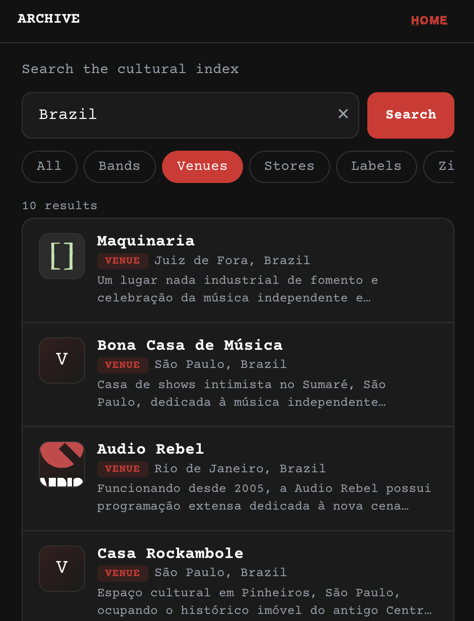 Instrumenta é um mapa da música independente na América Latina que reúne artistas, selos e festivais - APP INSIDE - mapa da música independente na América Latina