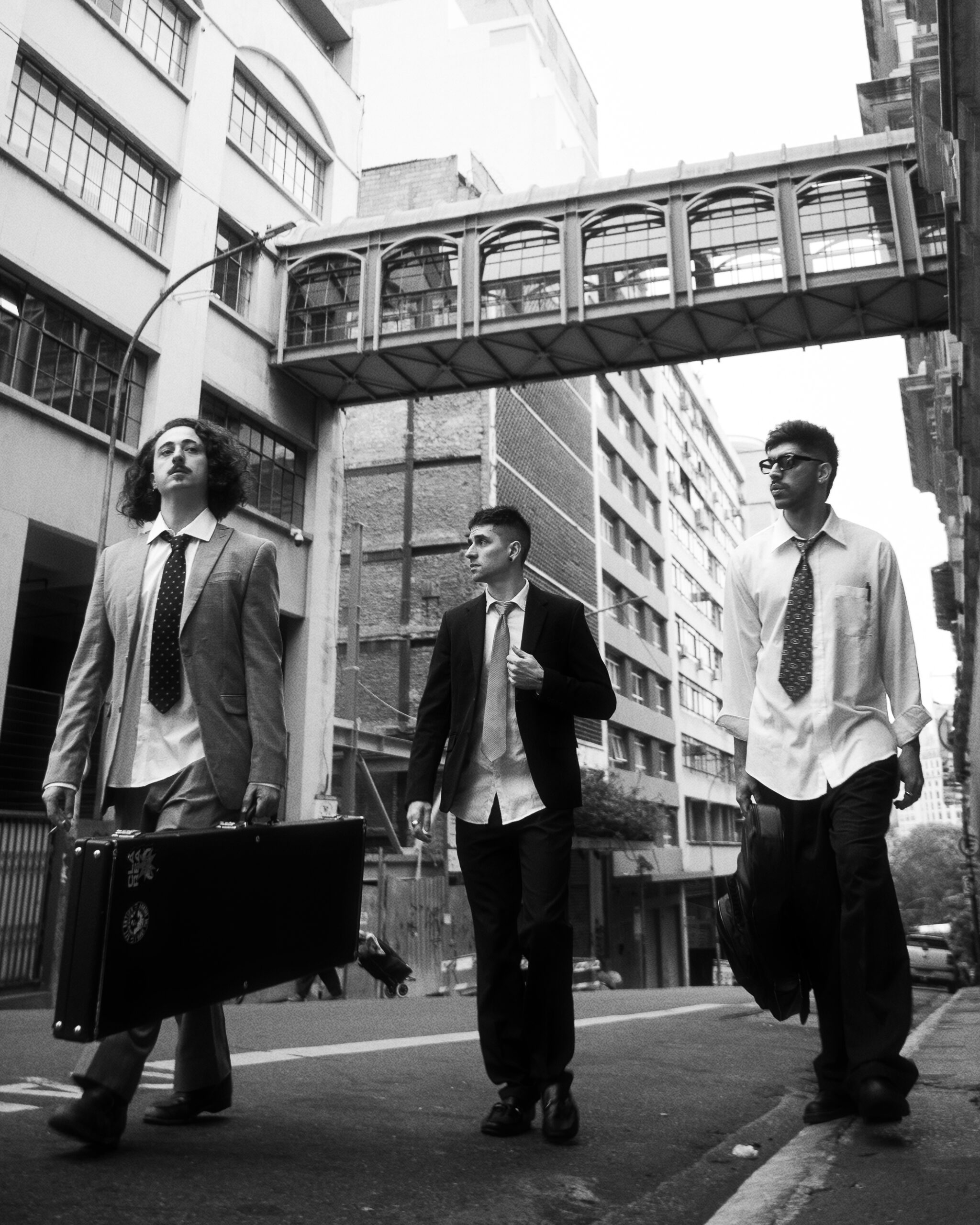 Integrantes da Clarea em registro recente após mudanças na banda