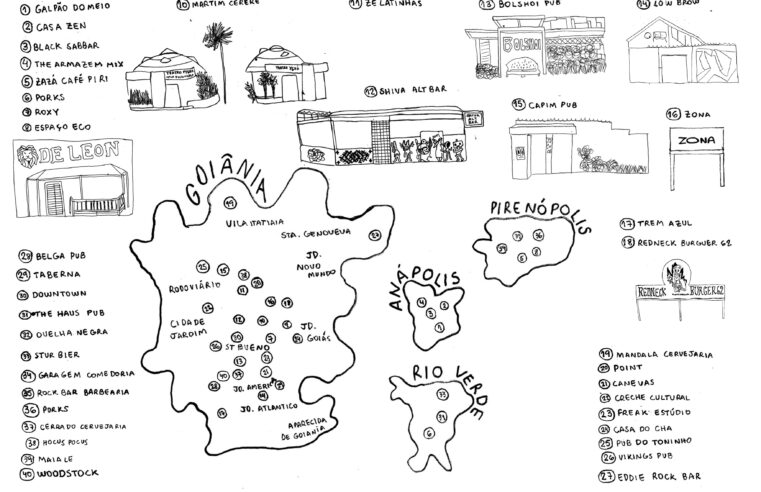 Mapeamento expõe nova fase da cena independente de Goiânia a partir de 49 casas de shows